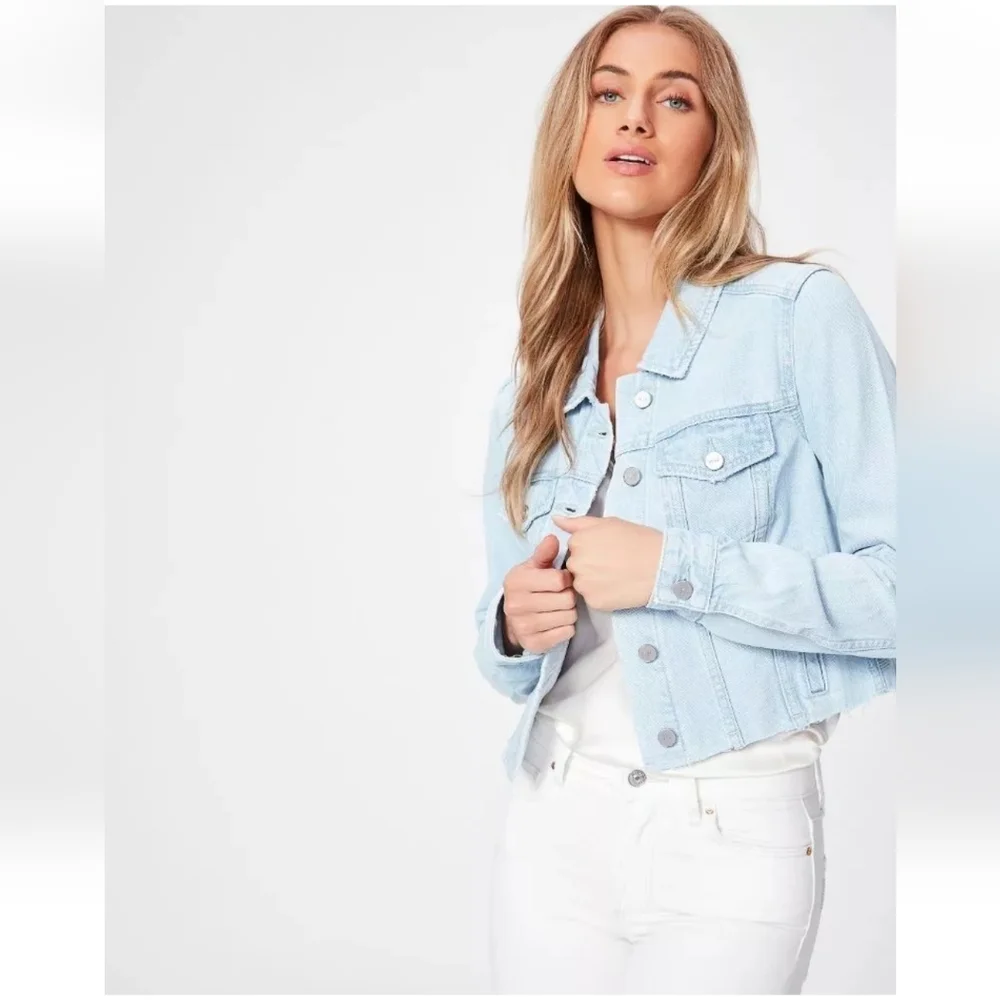 PAIGE- Vivienne denim jacket - Picture 4 of 5